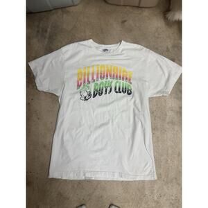 Billionaire Boys Club BBC Men's T-Shirt Size XL White/Multicolor